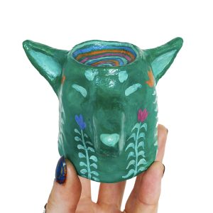 Fox Incense Holder – Flower Garden