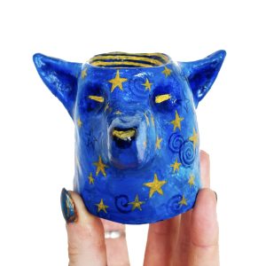 Fox Incense Holder – Starry Night