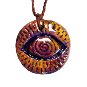 Shiny Eye Imprint Necklace