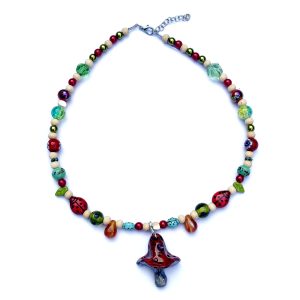 Garden Bug Beaded Choker (One Off)