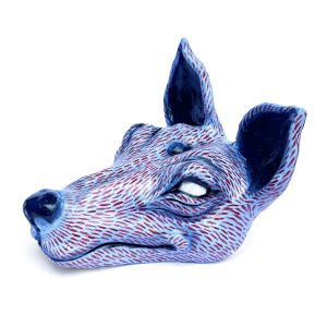 Fox Incense Holder – Grey/Red