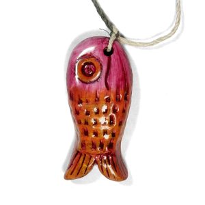 Pink Fishy Necklace (One Off)