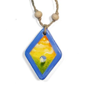 Sunset House Necklace (One Off)