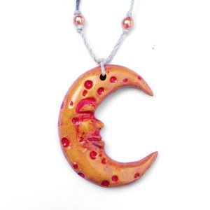 Red Moon Necklace